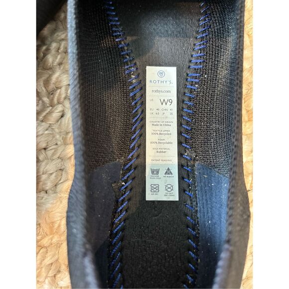 NWOB ROTHYS The Point black, Sz 9 $120 - Picture 5 of 8